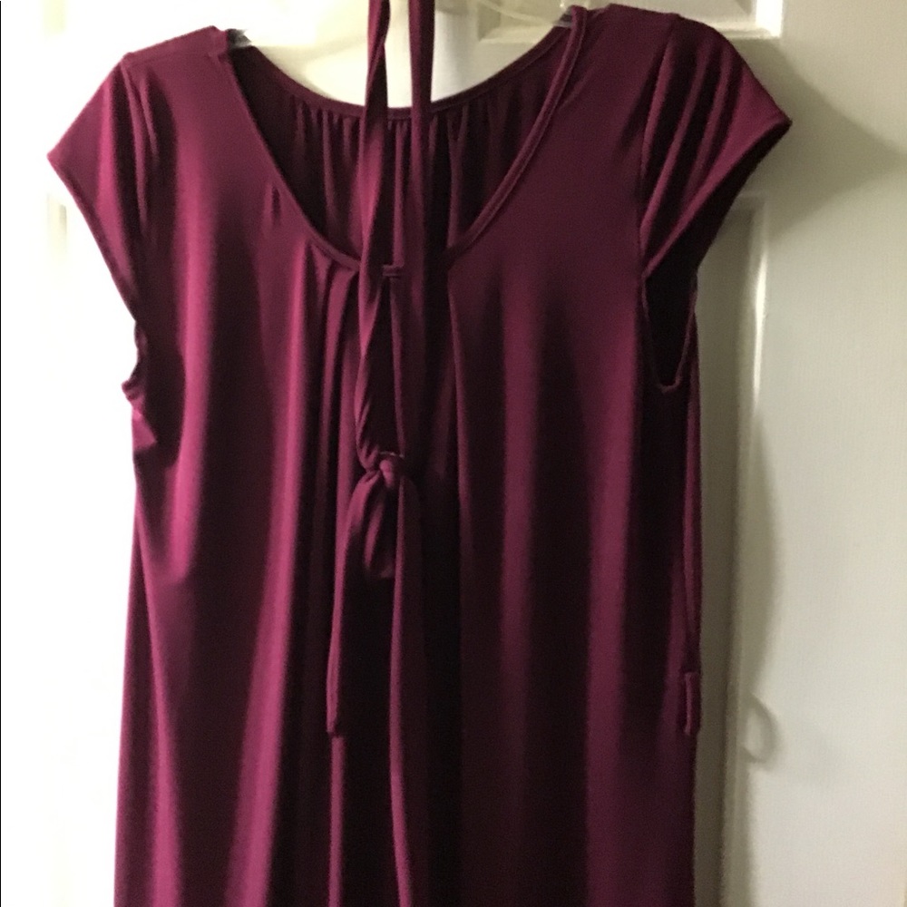 Fuschia dress